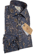 Load image into Gallery viewer, Camicia fantasia Fashion cotone fantasia cotone made in italy
